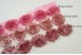 Shabby Flowers (Pack of 6) - 6cm 